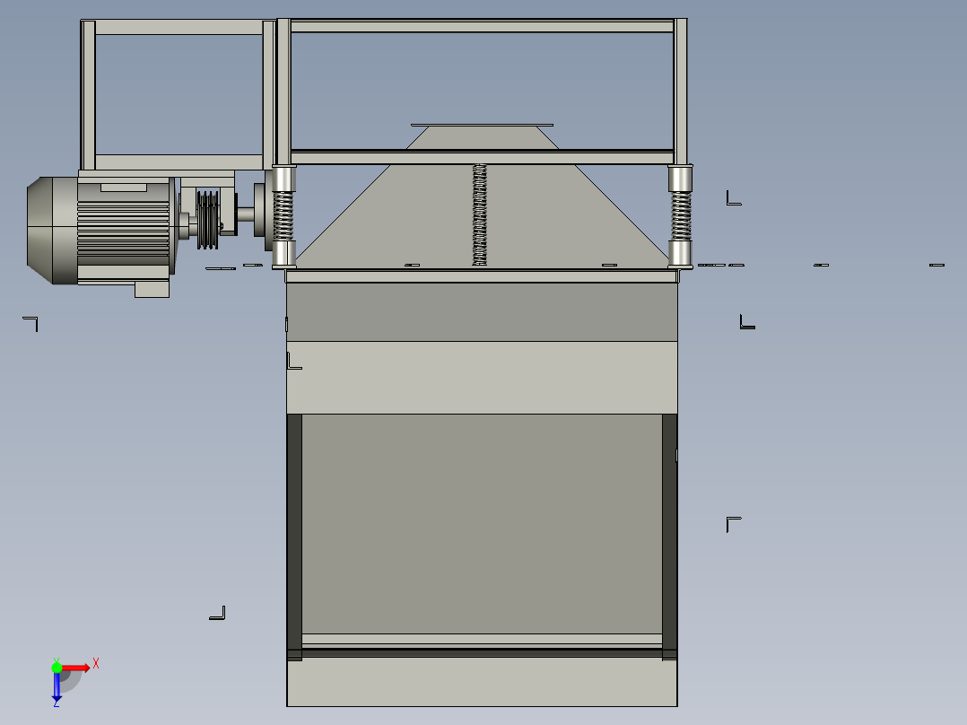 B3003880-振动筛俯视图