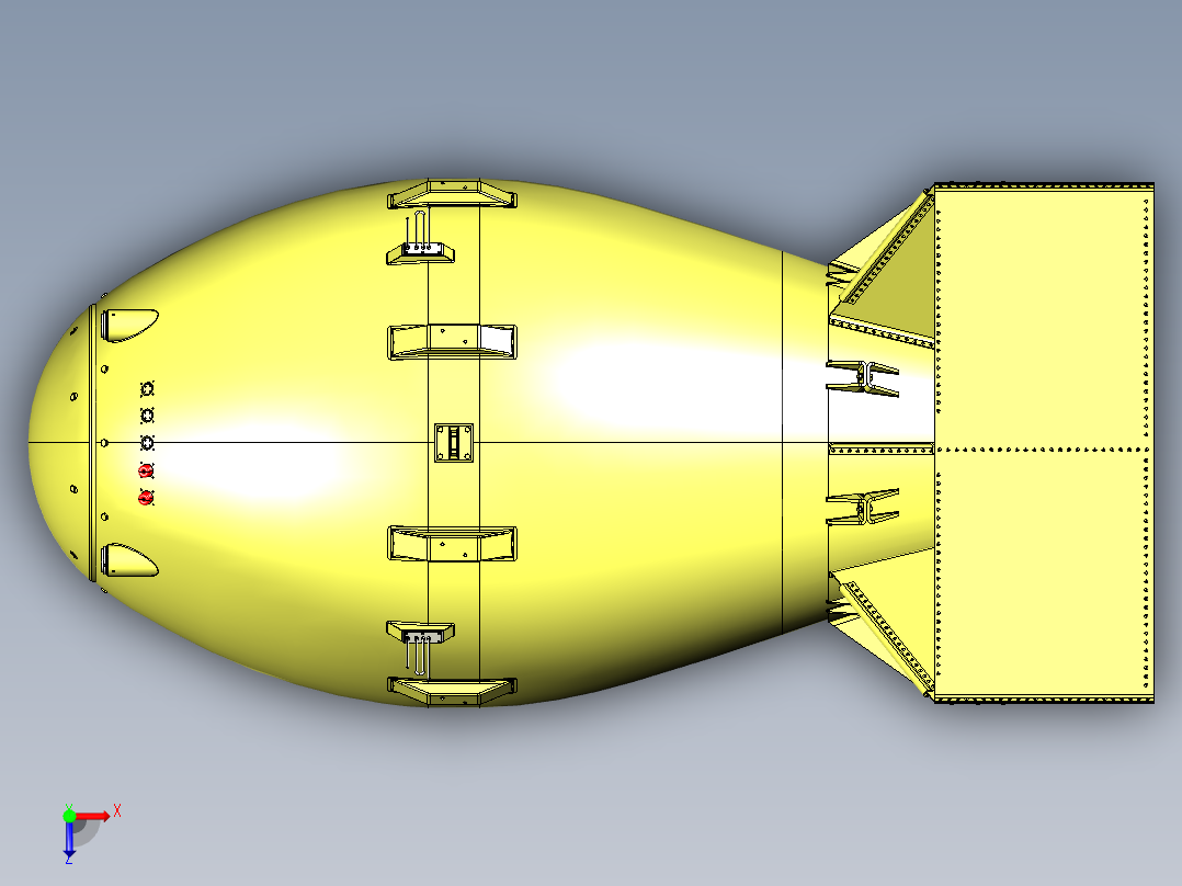 原子弹(19)俯视图