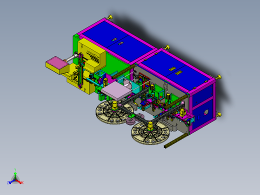 连接器插片检测捆包一体机设备
