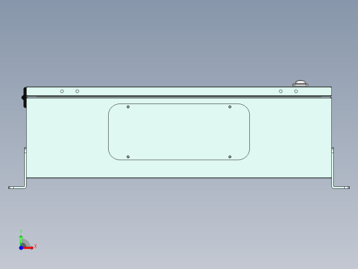 钣金光电箱前视缩略图