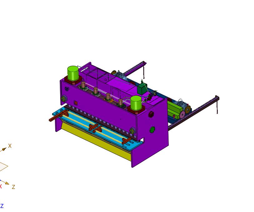 用于板材加工的板材剪板机