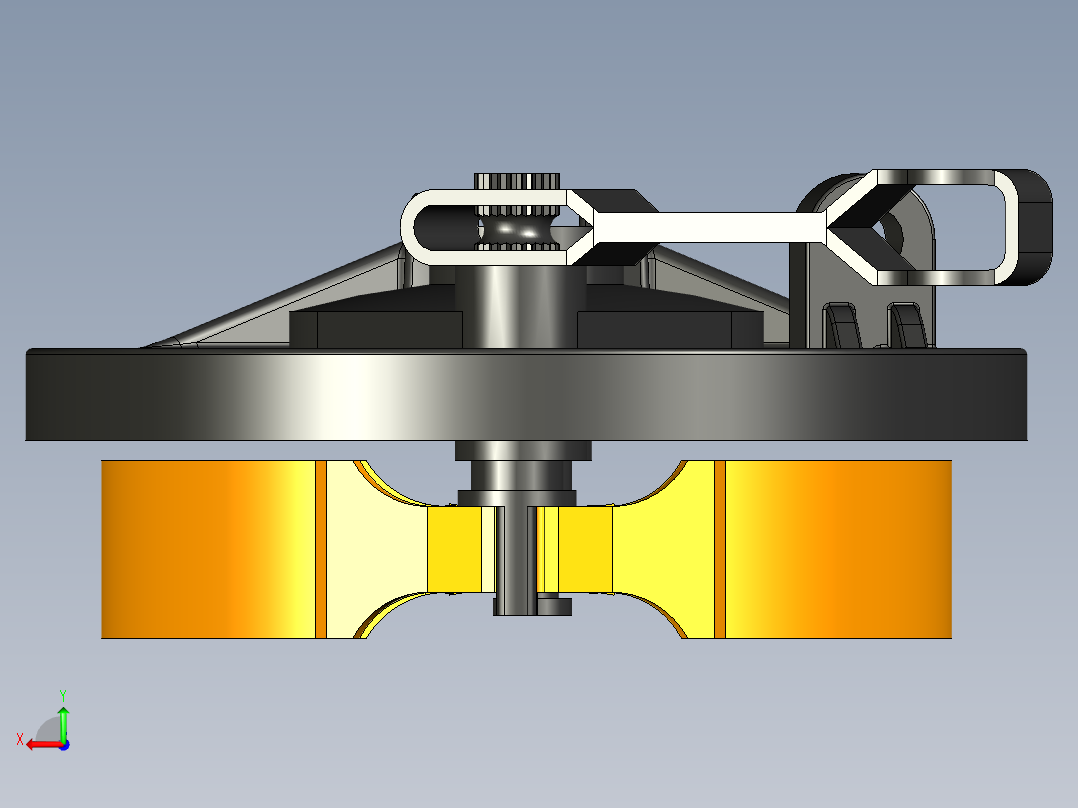 电动车鼓刹制动器-353343-15后视图