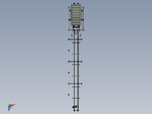 隔条发送机组件俯视缩略图