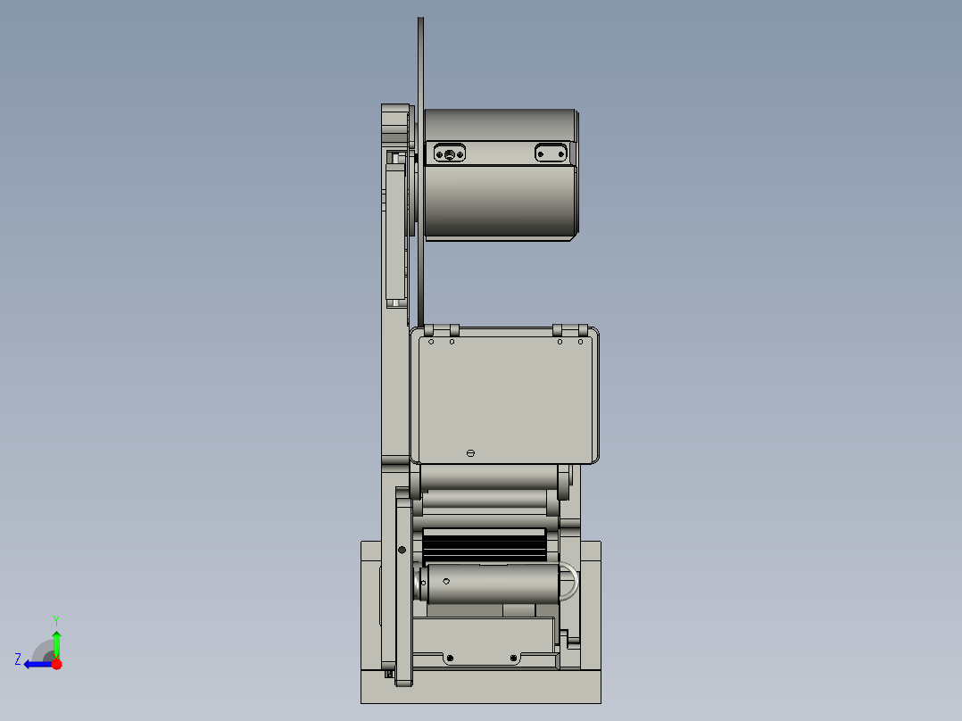 出标飞达右视图