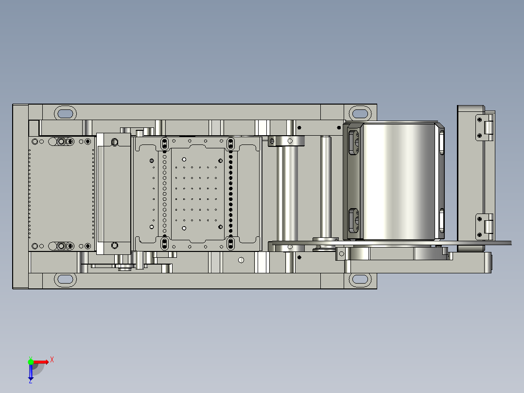 出标飞达俯视图