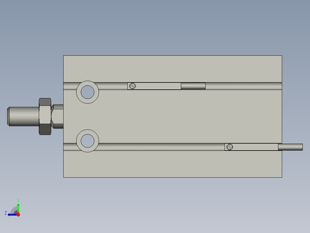 CDU25-40D-M9BL_0_0_0_右视图