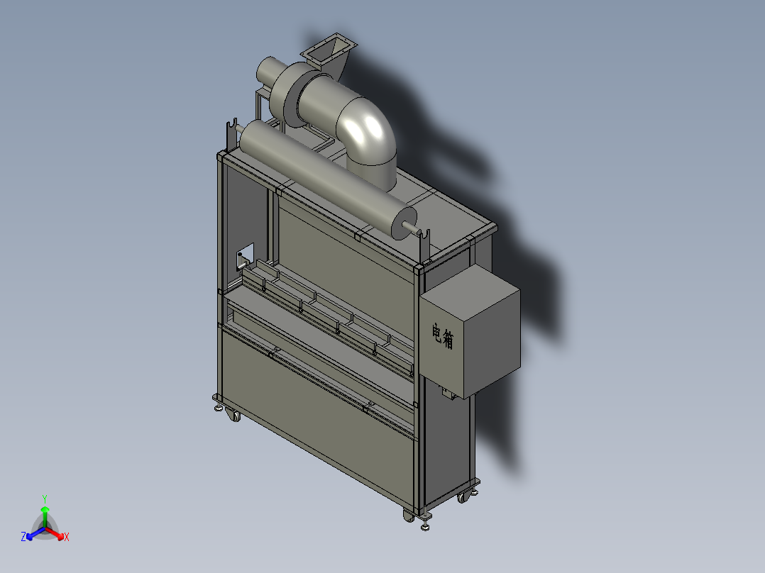过滤柜漆雾吸收柜迷宫格纸箱