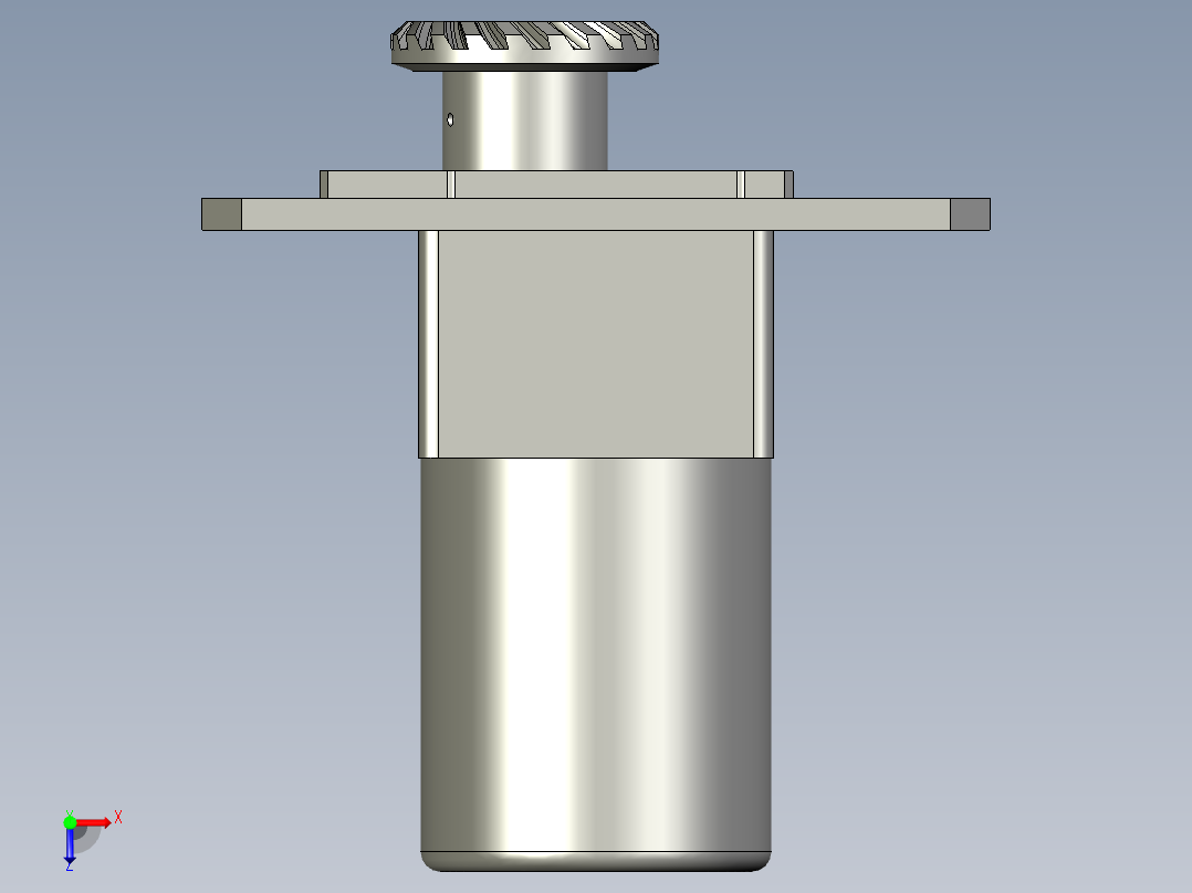 NGB8LSZ118003-11-04-00A滚轮电机组件俯视图