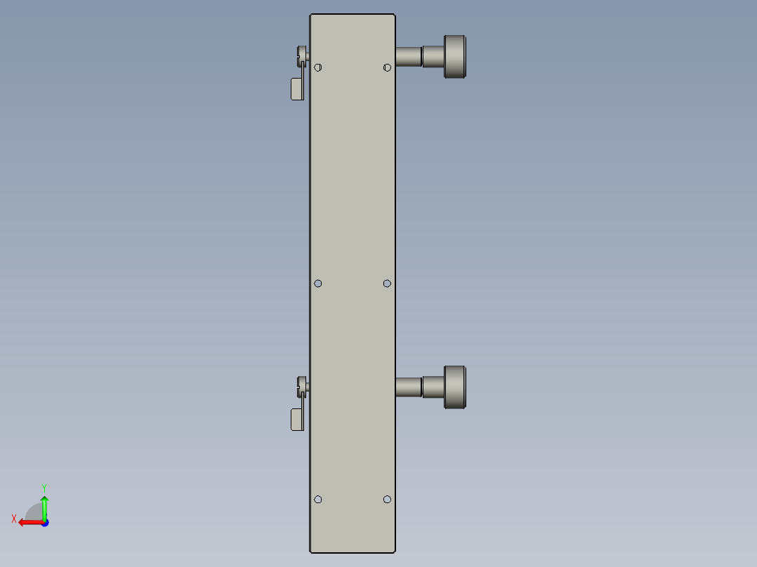 LWX40-L250-2-X轴滑台-东莞盛菱-配合反向后视图