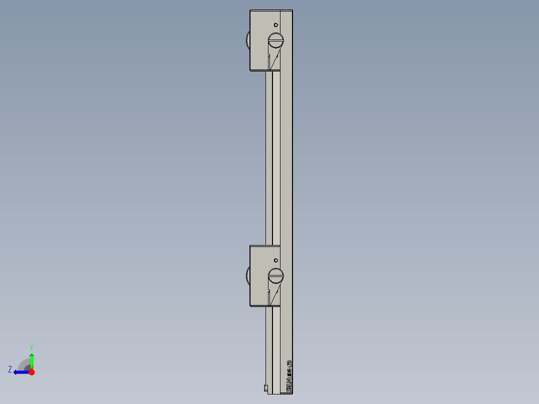 LWX40-L250-2-X轴滑台-东莞盛菱-配合反向右视图