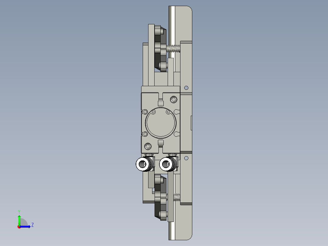 2018SOLIDWORKS1011剪刀机构左视图