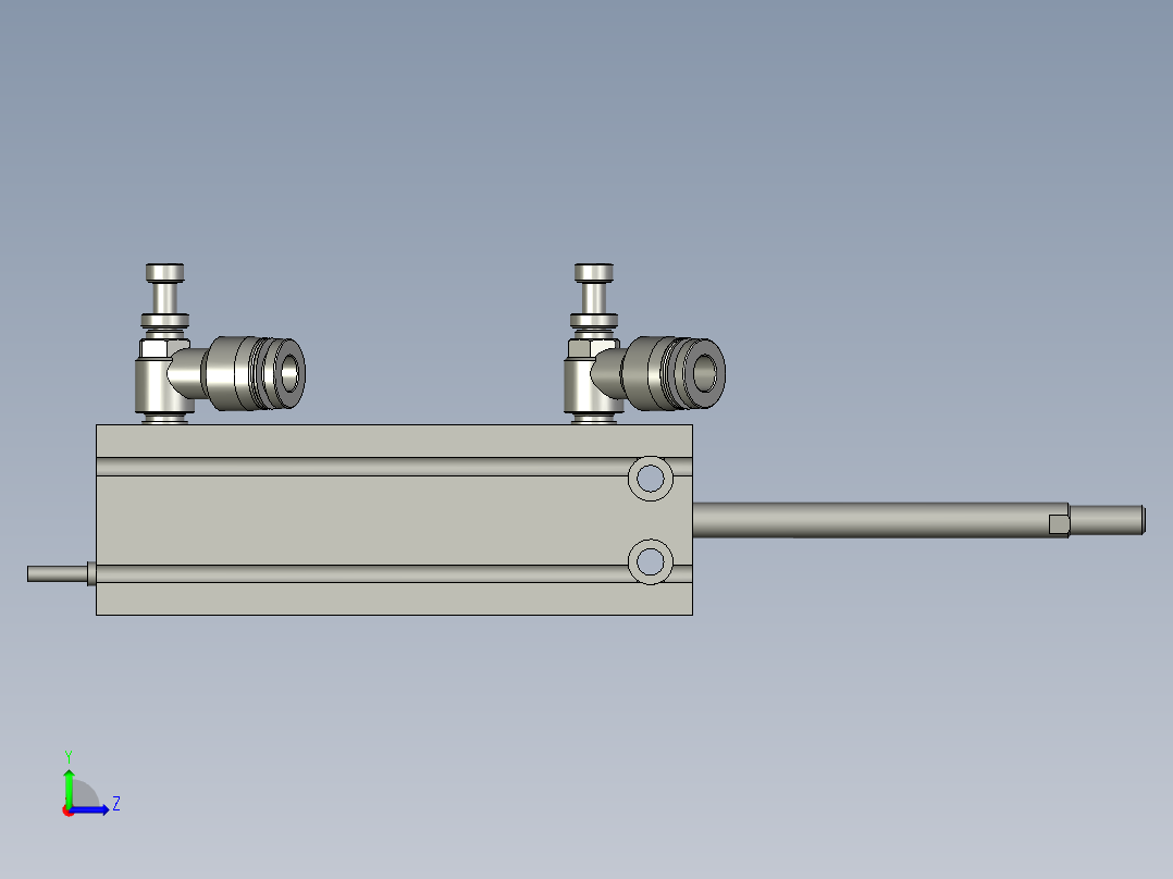 HW23417-SMC-CDU16-60D-M9B左视图