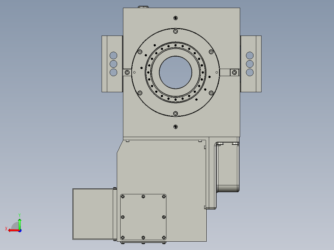 HR025EX-U0沒有上固定台后视图