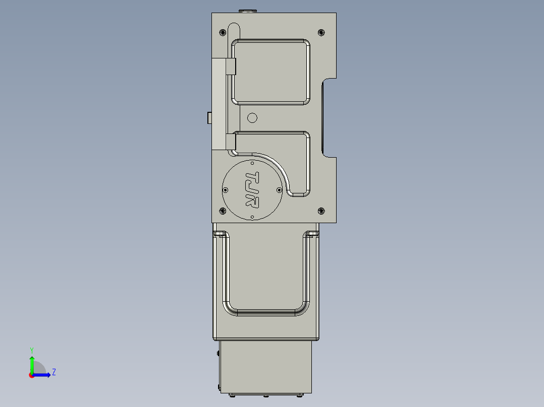 HR025EX-U0沒有上固定台左视图