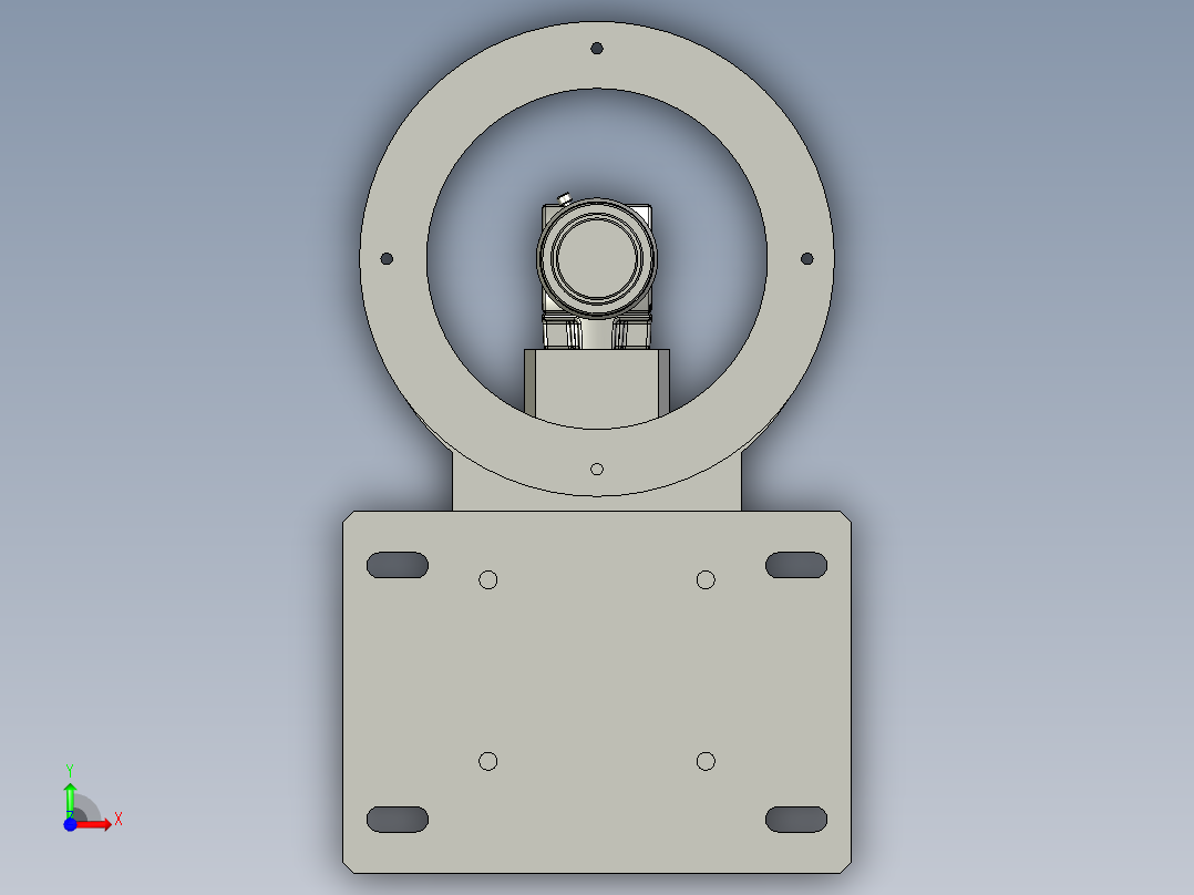 影像检测总成影像前视图