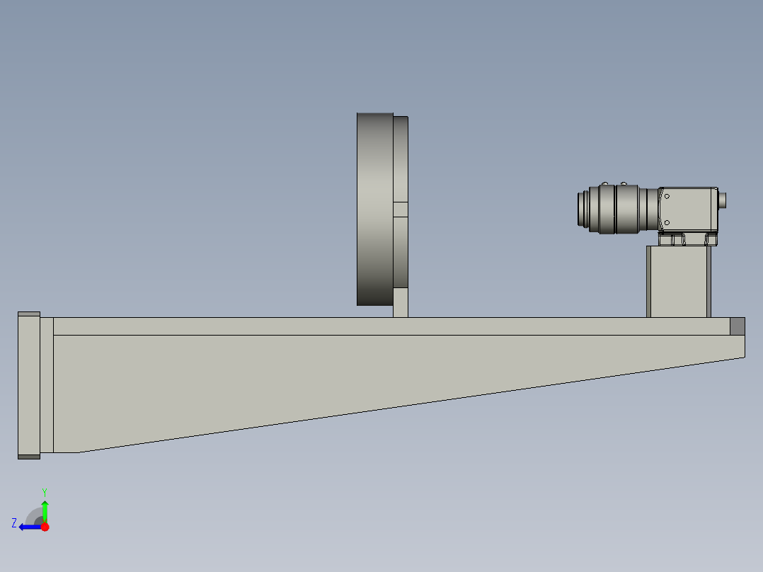 影像检测总成影像右视图