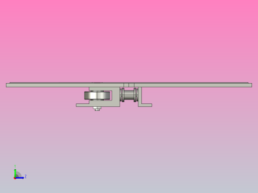 1873AFH-K1200-AZ1-C1 扣链式防滑螺旋链板(含轴承)左视缩略图