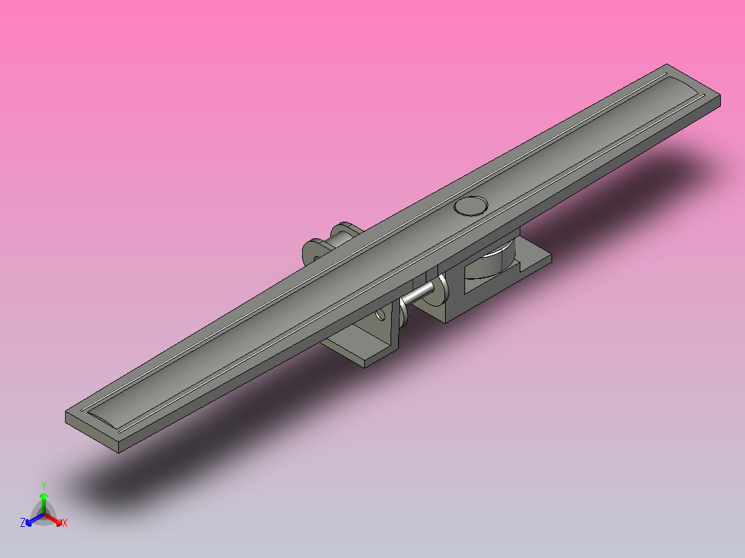 1873AFH-K1200-AZ1-C1 扣链式防滑螺旋链板(含轴承)正等轴测图