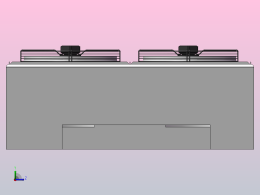 六风扇的机箱排风系统左视缩略图