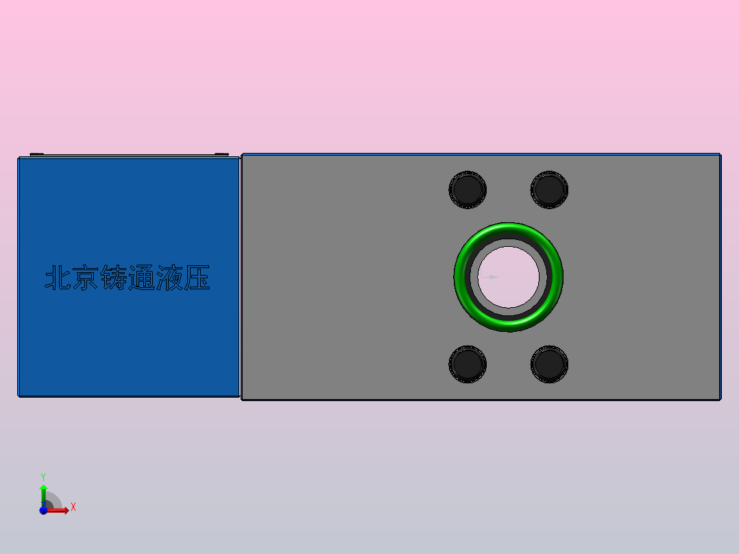 FD16FA 平衡阀前视图