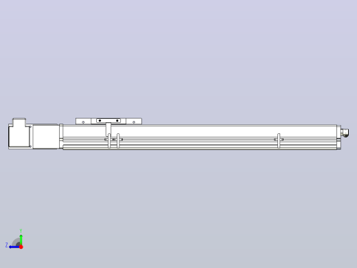 MCB14无尘皮带滑台[MCB14-L40-500-L-P20-C3]右视缩略图