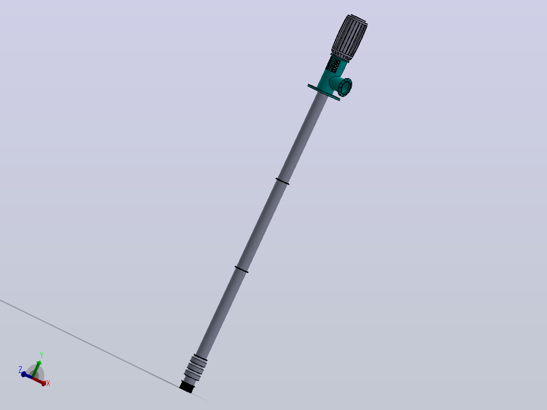 GouldsVITPump18HXC（立式工业涡轮机）主视图