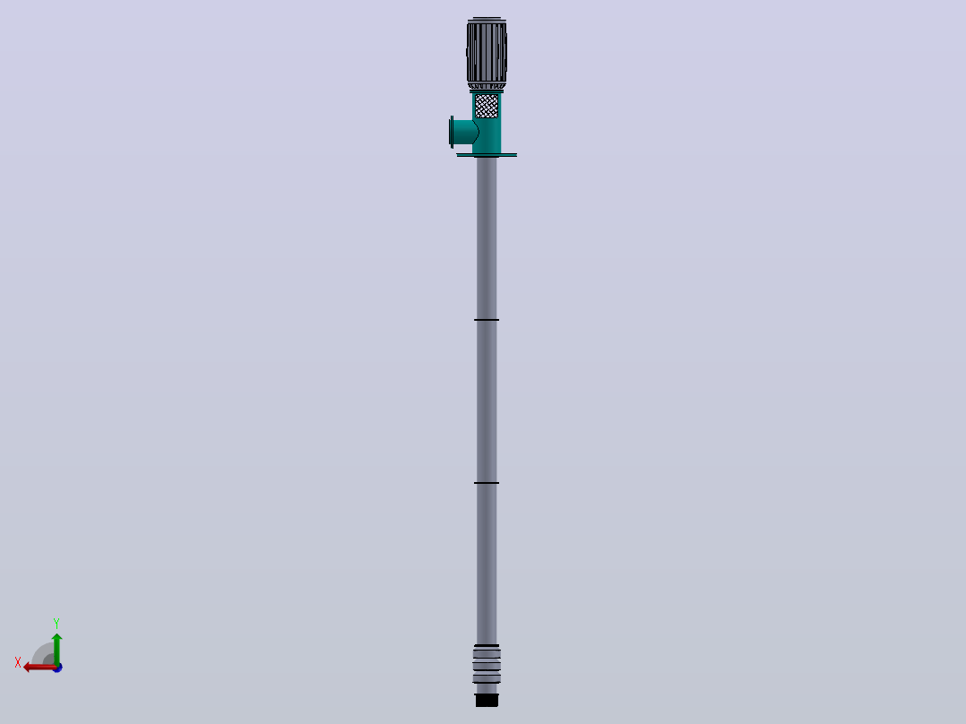 GouldsVITPump18HXC（立式工业涡轮机）后视图