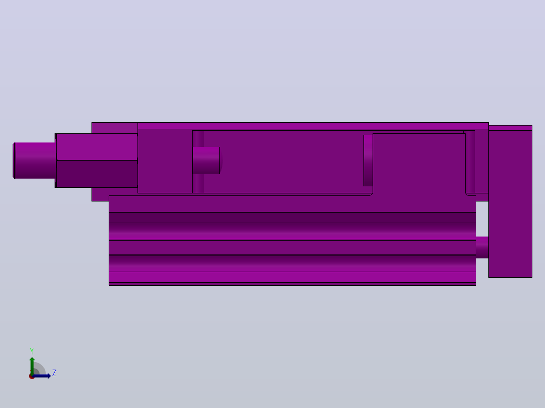 费斯托气缸SLT_10_30_A_CC_B左视图