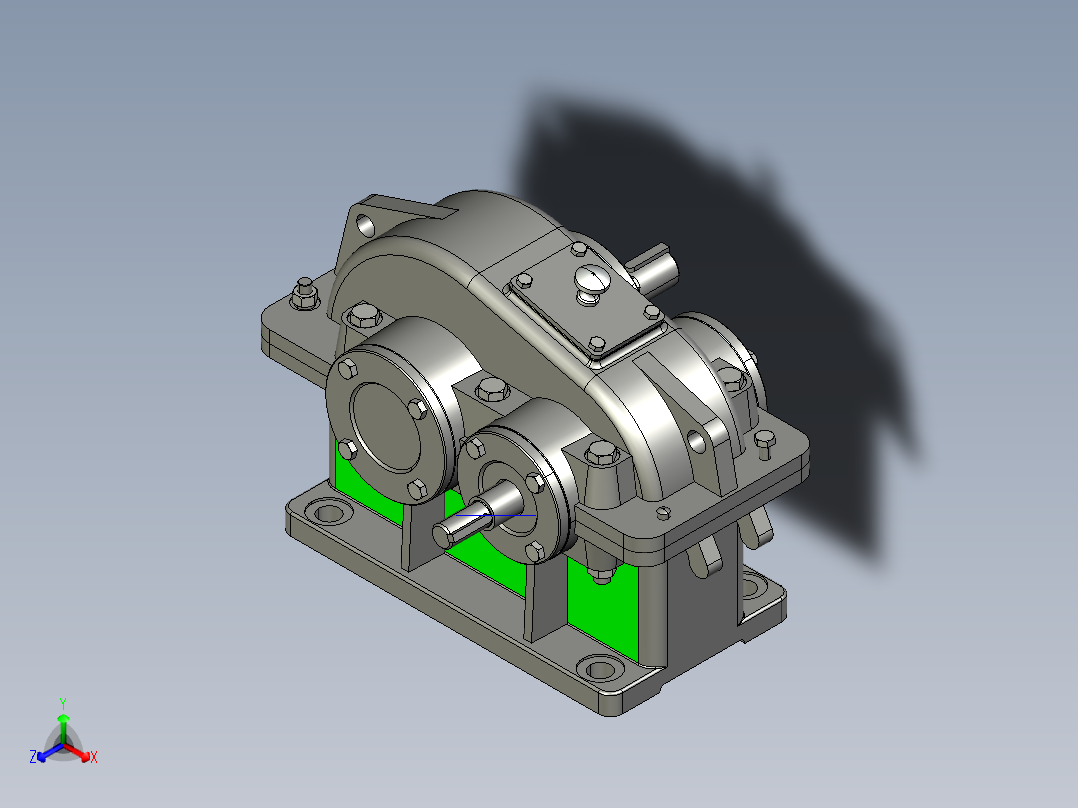 机械课程设计：二级斜齿轮减速器