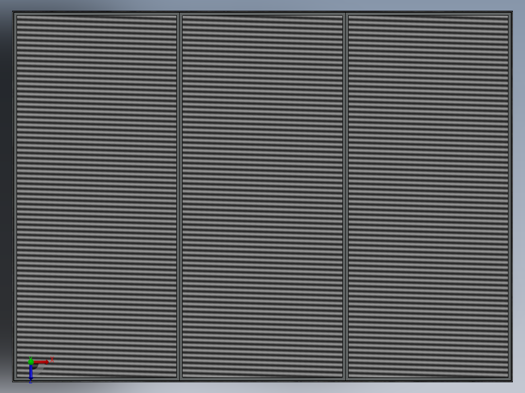 移动显示单元俯视图