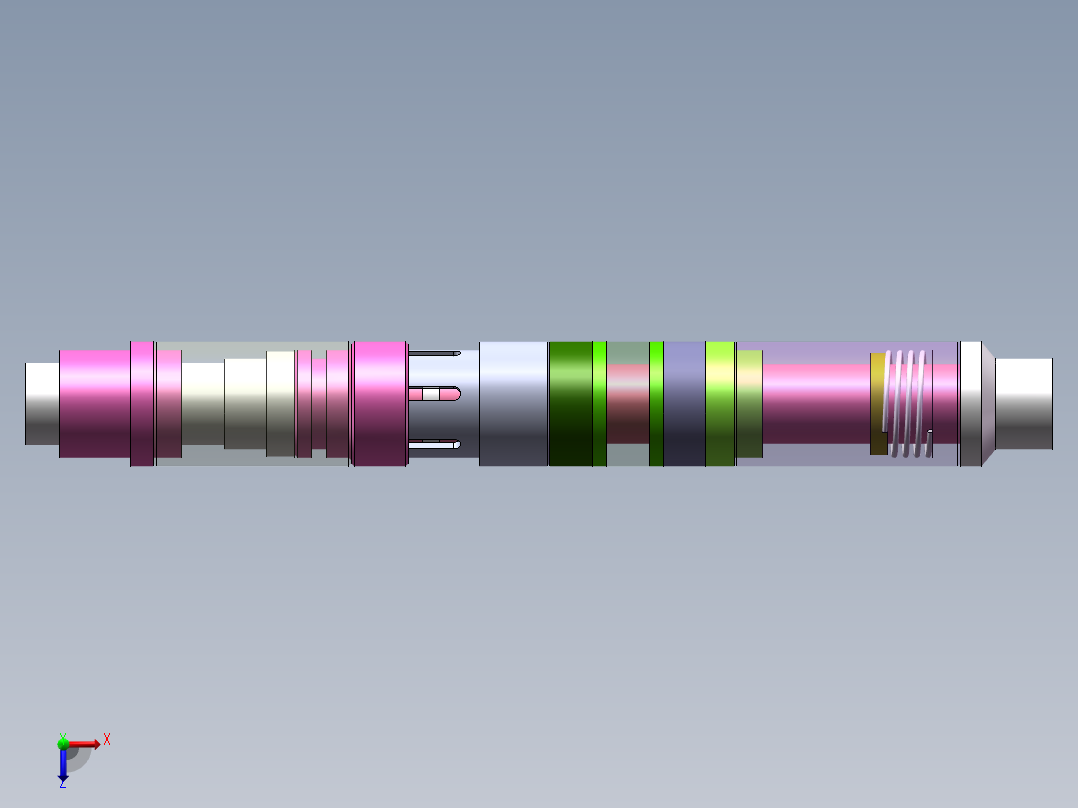 注水封隔器设计图俯视图