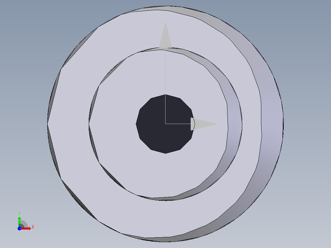 光纤传感器FT-420-10_SolidWorks_13前视图