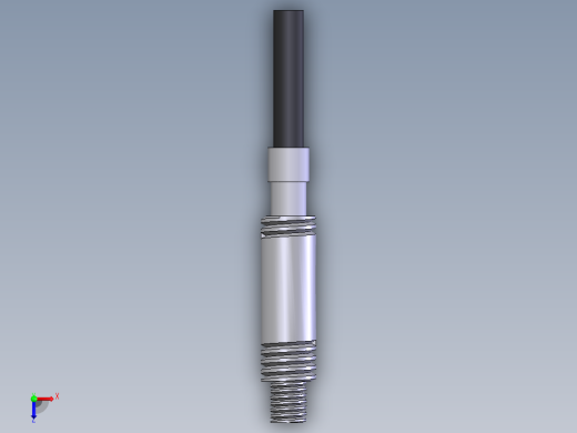 光纤传感器FT-420-10_SolidWorks_13俯视缩略图