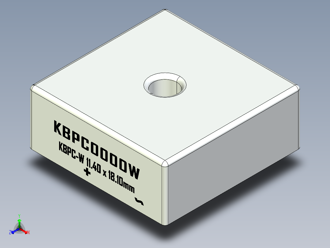 桥式整流器-KBPC-W_Nonmal_Size_rev1.1正等轴测图