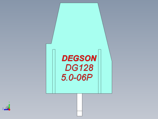DEGSON DG128 系列 5.07.5mm 接线端子-DG128-5.0-06P-14-00AH右视缩略图