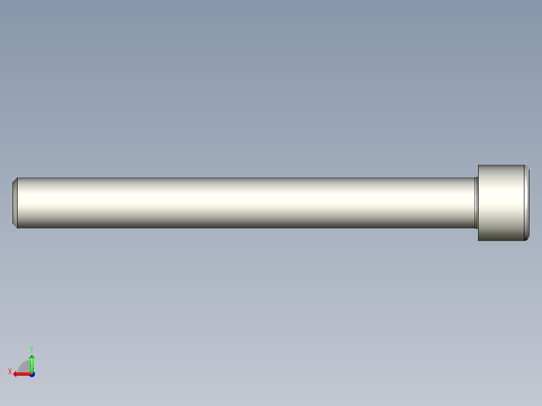 螺钉-DIN_912-M12x110.stp后视图