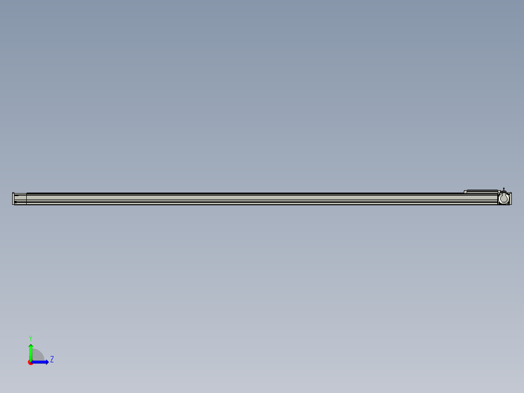 欧规系列-LB8-L150-S3000-BR-ZP75-C3左视图