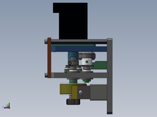 一组海绵清洁机构右视缩略图