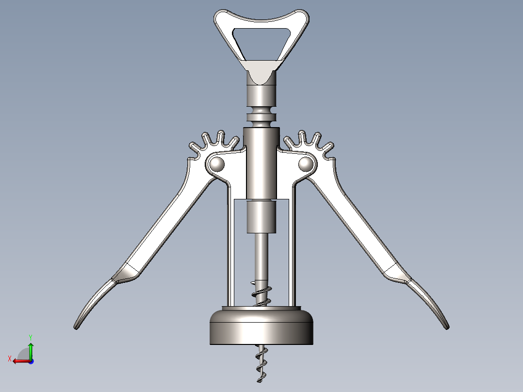 螺旋开瓶器16后视图