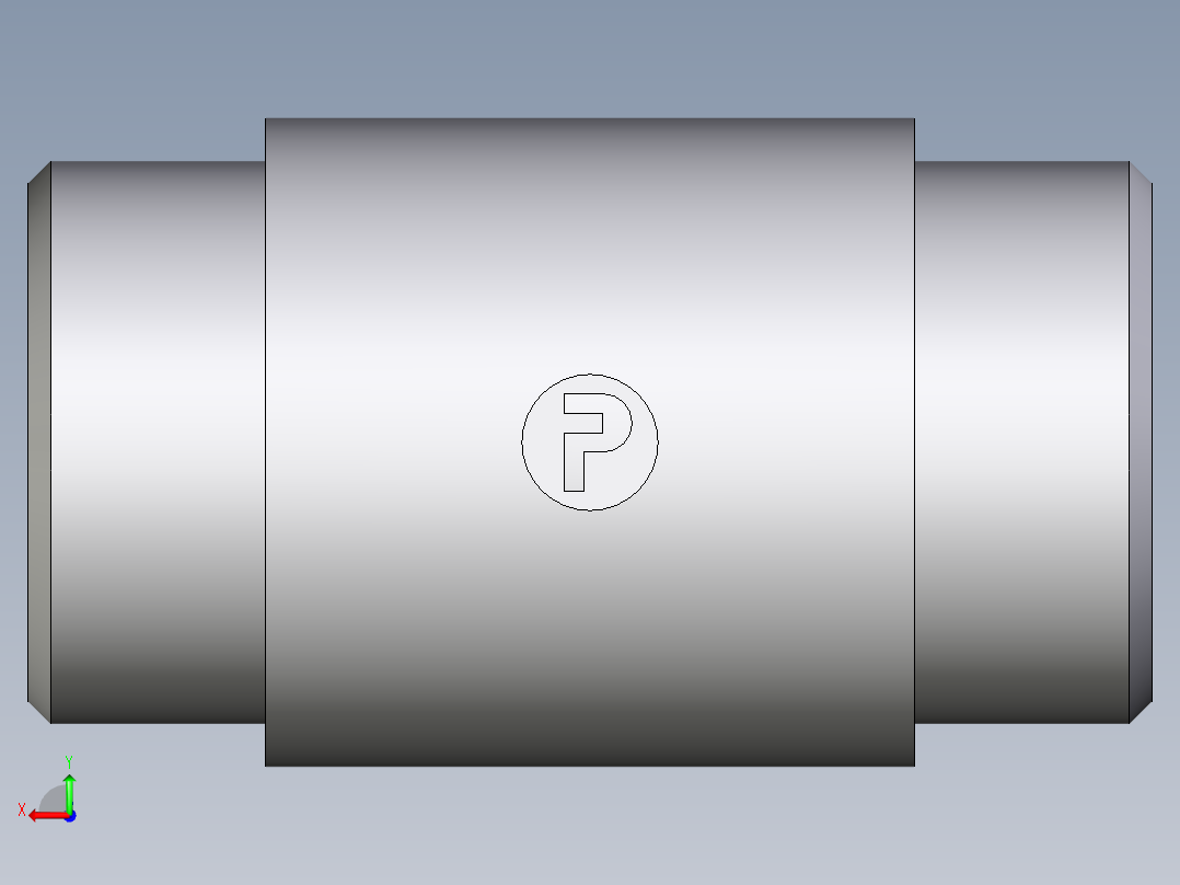 卡套式工业通用硬管接头EO_Weld_bulkhead_fitting_ESV38S71X后视图