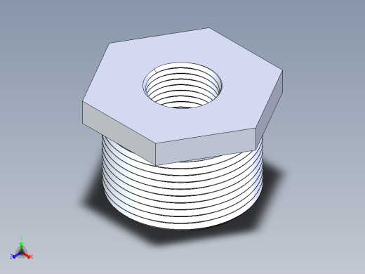 聚氯乙烯配件18-Sch80_ReducerBushing_MPTxFPT_839-166_1.25in x 0.5in