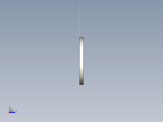 彈簧用華司SSWAA-3D多系列多零件图纸模型左视缩略图