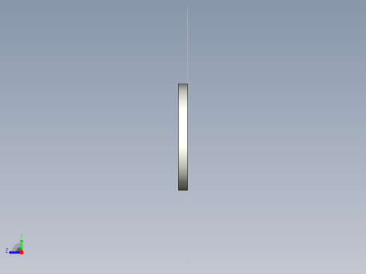 彈簧用華司SSWAA-3D多系列多零件图纸模型右视缩略图