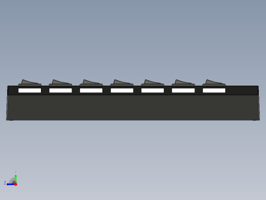 7端口usb3.0高速集线器右视缩略图
