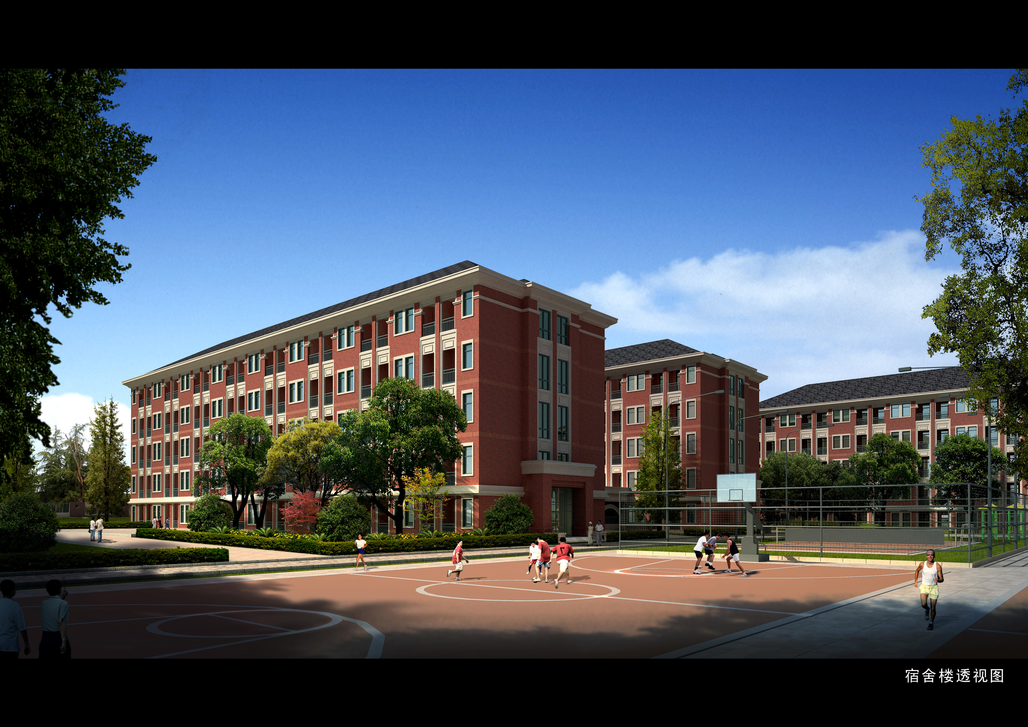 宣城市第三中学校园修建性规划设计资料（含效果图 CAD）