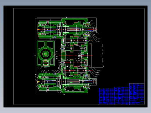 7A178--组合机床主轴箱及夹具设计