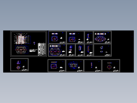 冲孔切边冲压成型工艺及模具设计【全套15张CAD图】