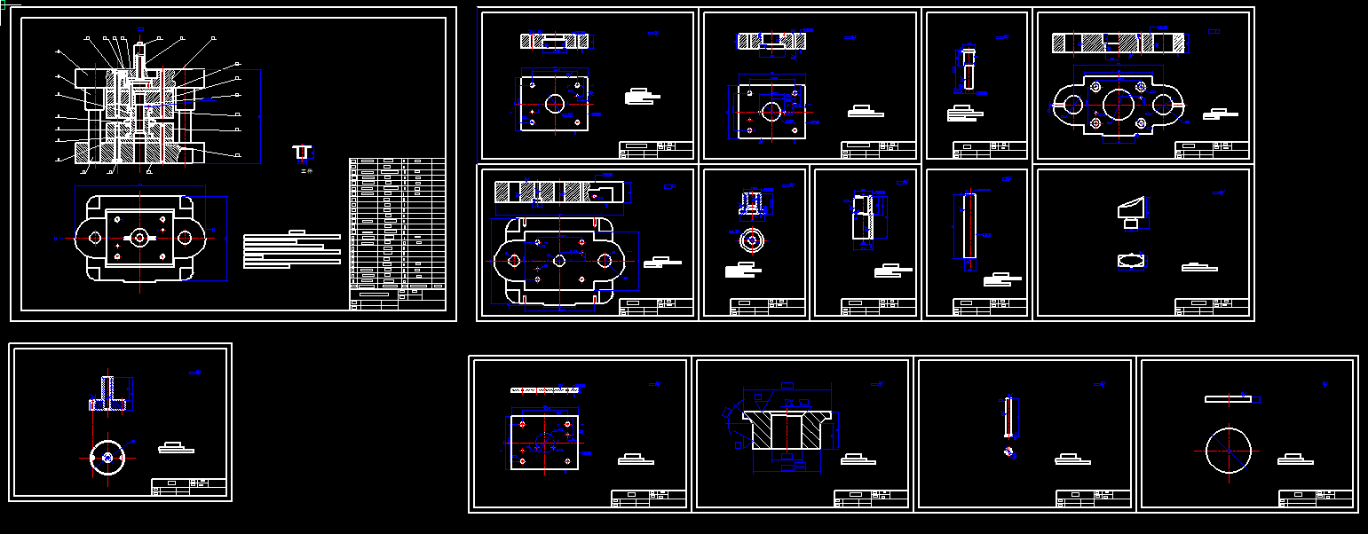 冲孔切边冲压成型工艺及模具设计【全套15张CAD图】