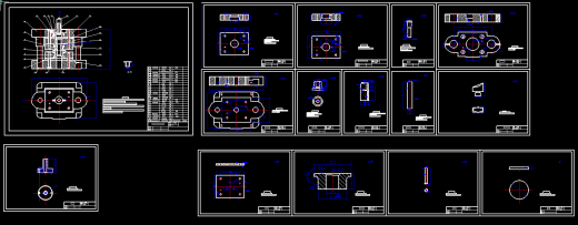 冲孔切边冲压成型工艺及模具设计【全套15张CAD图】缩略图
