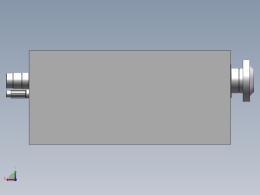 CA6140车床主轴箱模型图设计三维+二维+说明书后视缩略图